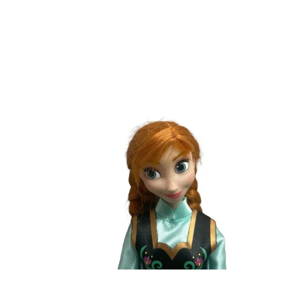 Disney Frozen Anna Barbie Fashion Doll Hasbro Red Hair Braids